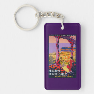 Travel Promotional Poster Key Ring