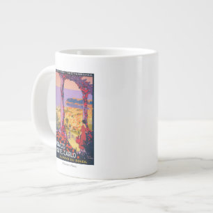 Travel Promotional Poster Large Coffee Mug