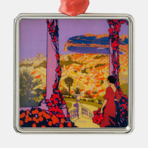 Travel Promotional Poster Metal Ornament