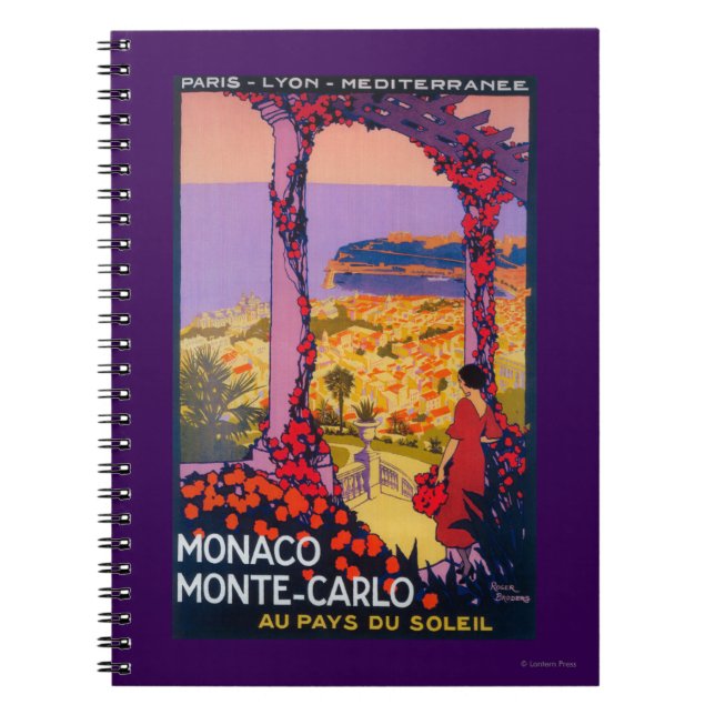 Travel Promotional Poster Notebook (Front)