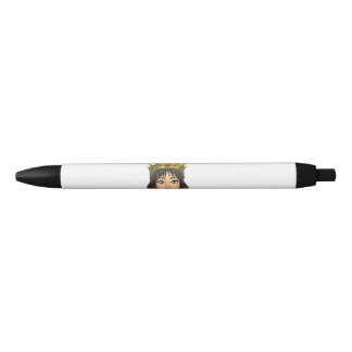 Travel Queen Black Ink Pen