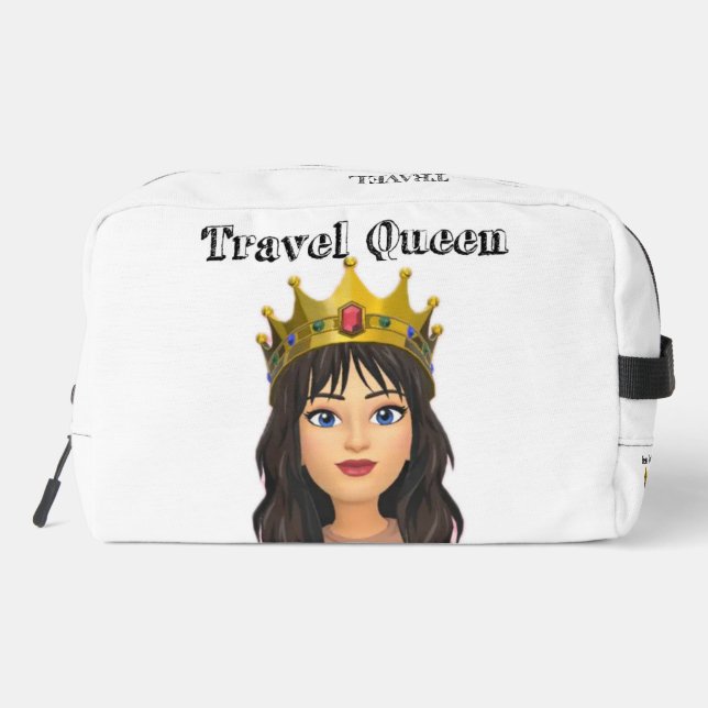 Travel Queen Toiletry bag (Back)