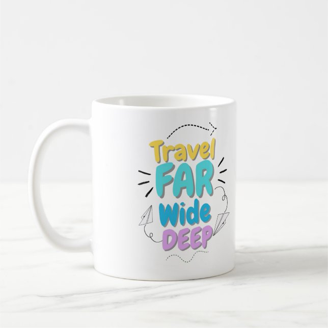 Travel Quote Mug (Left)