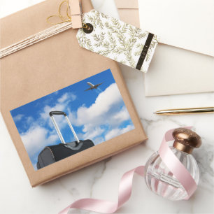 Travel Rectangular Sticker