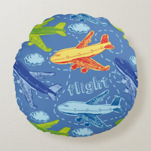 Travel Round Cushion