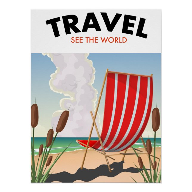 Travel See the World Poster (Front)