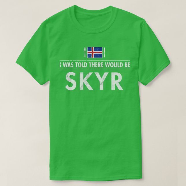 Travel Skyr Icelandic Dairy Breakfast Vanilla Frui T-Shirt (Design Front)