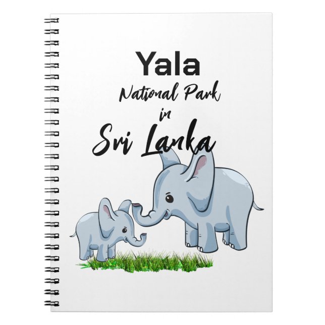 Travel Sri Lanka Notebook (Front)
