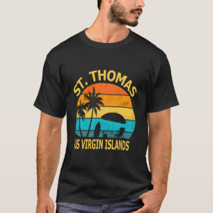 Travel St Thomas Us Virgin Islands Vacation Souven T-Shirt