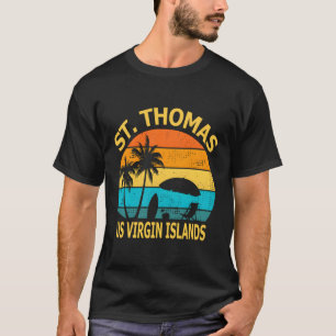 Travel St Thomas Us Virgin Islands Vacation Souven T-Shirt