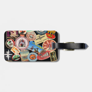travel sticker luggage tag