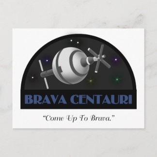 Travel Sticker Postcard