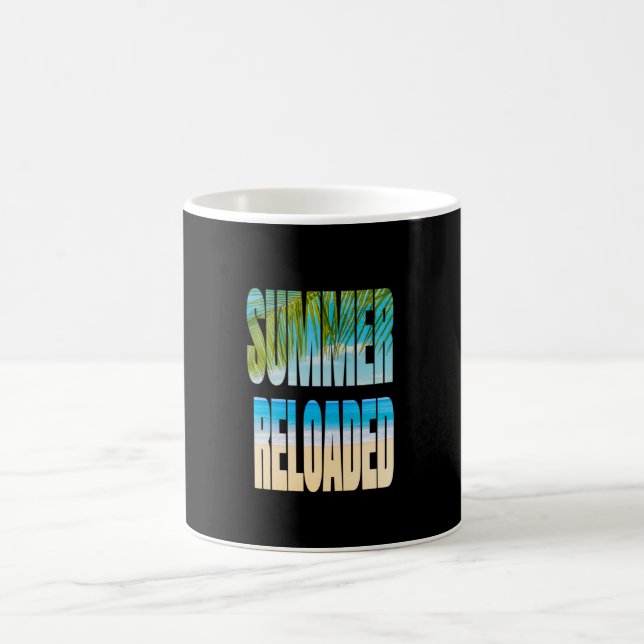 Travel - Summer Reloaded - Vacation Shirt Coffee Mug (Center)