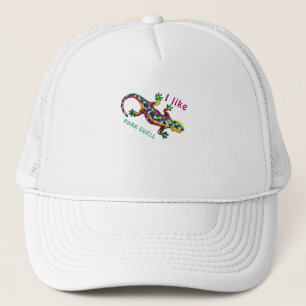 Travel T-Shirt I Love PARK GUELL. gift tee Trucker Hat