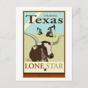 Travel Texas Postcard