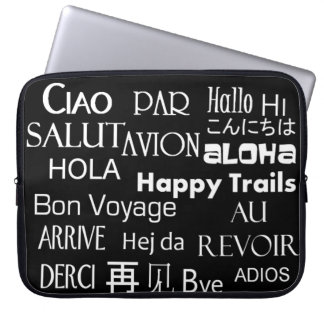 Travel Texts Laptop Sleeve