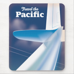 Travel the Pacific Acrylic Print Mouse Pad