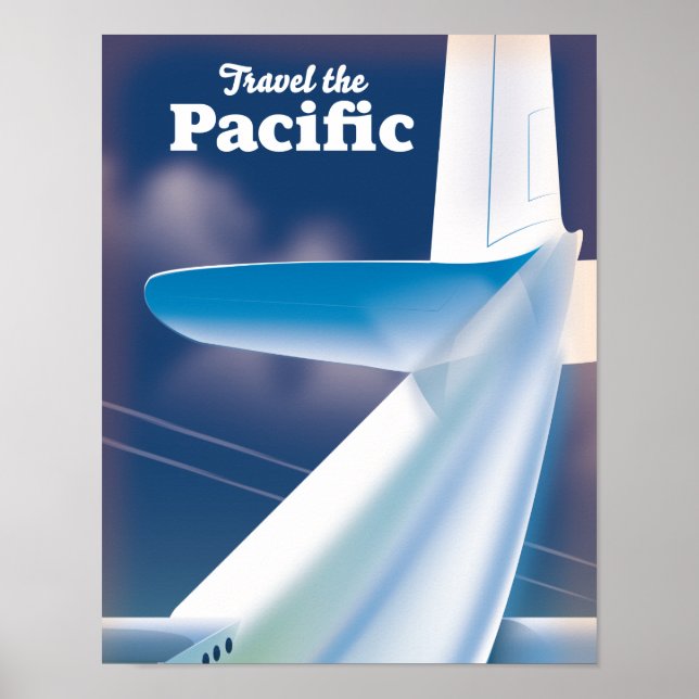 Travel the Pacific Poster (Front)