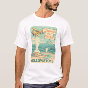 Travel The Wild - Yellowstone National Park T-Shirt
