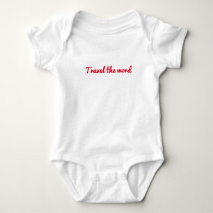 Travel the word Jersey Bodysuit