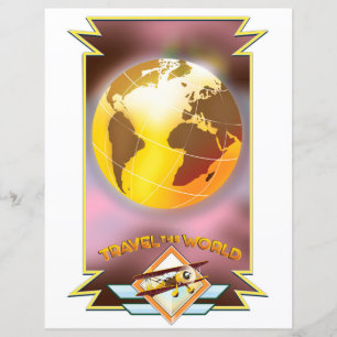 Travel the World Golden Globe