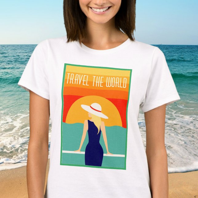 Travel the world t-shirt (Creator Uploaded)