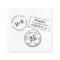 Travel Theme Personalised Passport Stamp Wedding