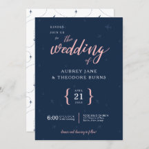 Travel Themed Wanderlust Wedding Invitation