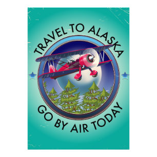 Travel To Alaska Photo Print