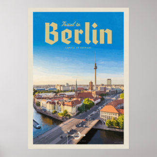 Travel to Berlin Poster