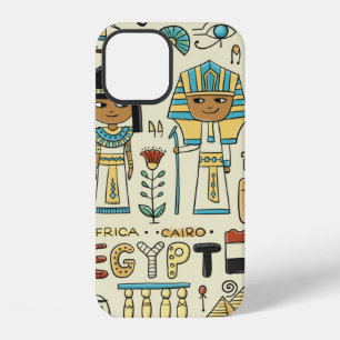 Travel to Egypt. Seamless pattern iPhone 12 Case