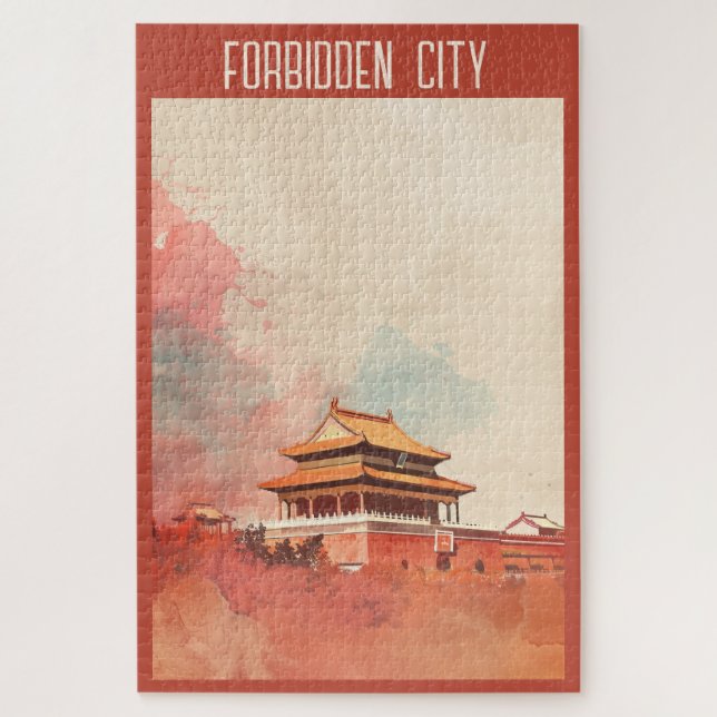 Travel to Forbidden City Jigsaw Puzzle (Vertical)