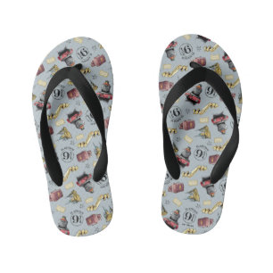Travel To HOGWARTS™ Pattern Kid's Thongs
