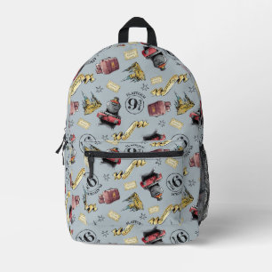 Travel To HOGWARTS™ Pattern Printed Backpack