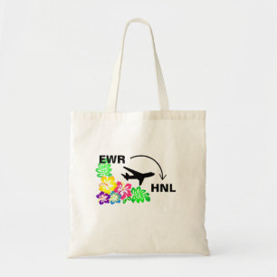 Travel to Honolulu Hawaii Tote Bag