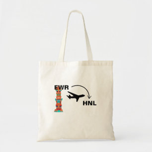 Travel to Honolulu Hawaii Tote Bag