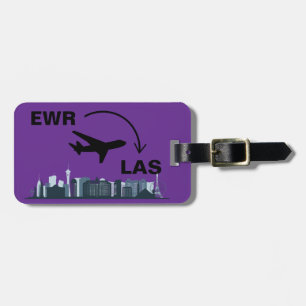 Travel to Las Vegas Luggage Tag