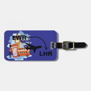 Travel to London England Luggage Tag