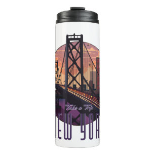 Travel To New York Thermal Tumbler