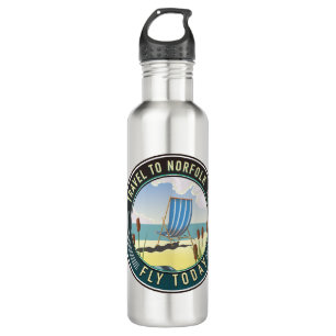Travel to Norfolk - Fly today 710 Ml Water Bottle