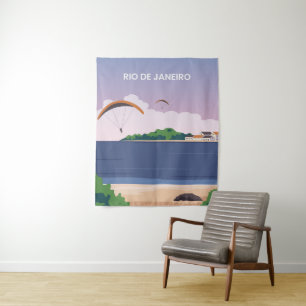 Travel to Rio de Janeiro Tapestry