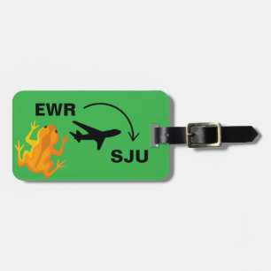 Travel to San Juan Puerto Rico Luggage Tag