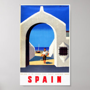 Travel To Spain - Fisherman Poster