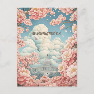 Travel to Washington D.C. Postcard
