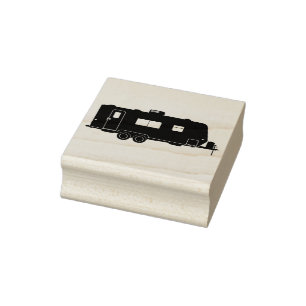 Travel Trailer / Camper Rubber Stamp