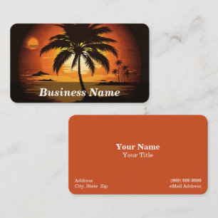 Travel / Vacation Business Card