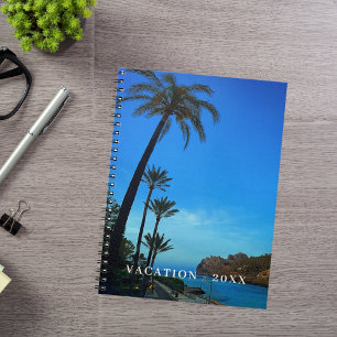 Travel vacation custom photo notebook