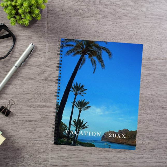 Travel vacation custom photo notebook (Creator Uploaded)