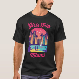 Travel Vacation Matching Florida Traveller Girls T-Shirt