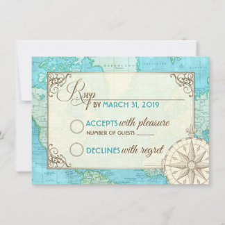 Travel Wedding RSVP
